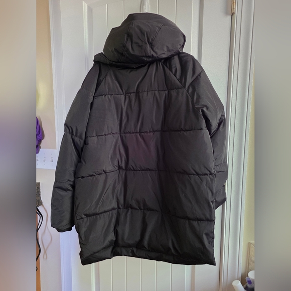 Women's Thick Down Jacket Hooded Windproof Quilted Puffer Coats Winter Sz XL - Picture 4 of 8